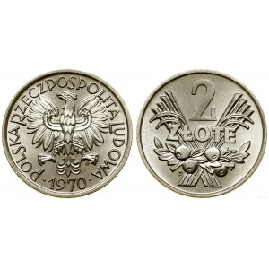 Polska, 2 złote, 1970, Warszawa
