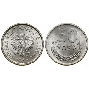 Poland, 50 grosz, 1965, Warsaw