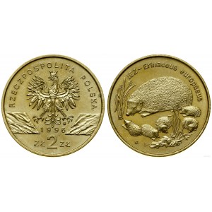 Poland, 2 zloty, 1996, Warsaw