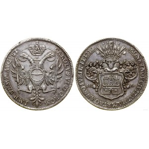 Niemcy, talar, 1730 IH-L, Hamburg