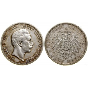 Niemcy, 5 marek, 1891 A, Berlin