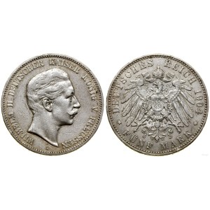 Niemcy, 5 marek, 1904 A, Berlin