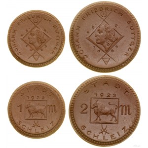 Germany, set of 2 coins, 1922, Meissen