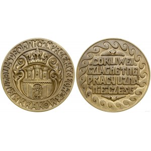 Polska, Medal nagrodowy Muzeum Techniczno-Przemysłowego, 1914