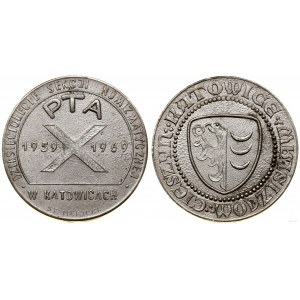 Polska, 10 lat sekcji numizmatycznej PTA, 1969
