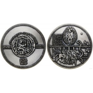 Polska, medal z serii królewskiej PTAiN - Konrad Mazowiecki, 1984, Warszawa