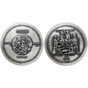 Polska, medal z serii królewskiej PTAiN - Henryk Brodaty, 1985, Warszawa