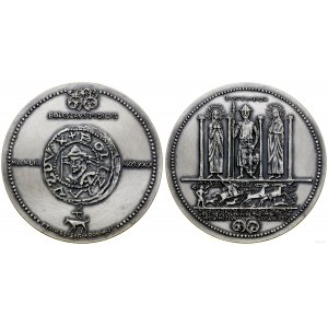 Polska, medal z serii królewskiej PTAiN - Bolesław Wstydliwy, 1986, Warszawa