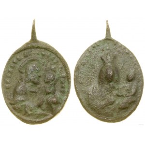 Dewocjonalia, medalik religijny, XVII/XVIII w.