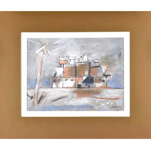 Eugeniusz TUKAN-WOLSKI (1928-2014), Paysage d'hiver
