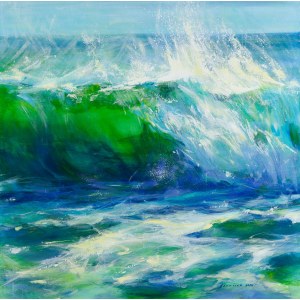 Aleksandra Adamczak (b. 1980, Gostyn), Desired refreshment, 2024