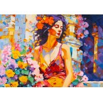 Slawomir Mściwoj Gębczynski (b. 1984, Szczecin), Flowers in Hair, 2024