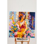Slawomir Mściwoj Gębczynski (b. 1984, Szczecin), Flowers in Hair, 2024