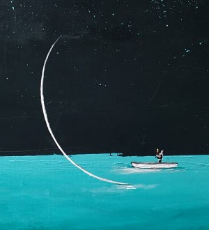 Andrzej Cybura (ur. 1976), Wyprawa na księżyc, 2019