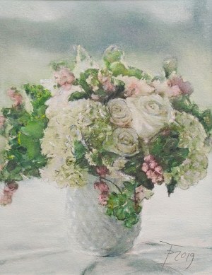 Ida Perens, Pastelowo, 2019