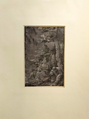 Hans Baldung Grien (1484/85-1545) - przypisywany, Odpoczynek (1520)