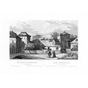 Ferdynand Chotomski: Frombork. Dom Kopernika, staloryt 1847 p. Braniewo Frauenburg