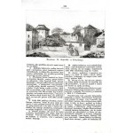 Frombork. Mieszkanie Mikołaja Kopernika, litografia 1839 p. Braniewo