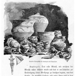 Galicja Wschodnia obiekty archeologiczne, drzeworyt 1898 Ukraina