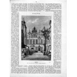 Gdansk. Bronislaw Podbielski: Arsenal, woodcut 1884
