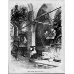 Gdańsk. Widok Gdańska: Dwór Artusa (Giełda), drzeworyt 1885