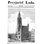Gdańsk. Ratusz w Gdańsku, litografia 1835