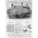 Wojciech Gerson: Chęciny. Zamek, drzeworyt 1882 p. Kielce
