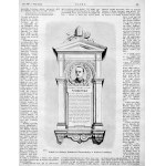 Lublin. Katedra, pomnik biskupa Kazimierza Wnorowskiego, drzeworyt 1885