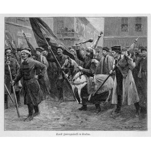 Kraków. Zygmunt Ajdukiewicz: Konik Zwierzyniecki, drzeworyt 1898