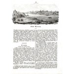 Warszawa. Widok Warszawy, litografia 1841