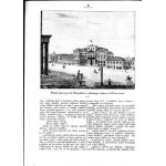 Warsaw. View of the square in front of Marywil and the main city hall, lithograph 1841