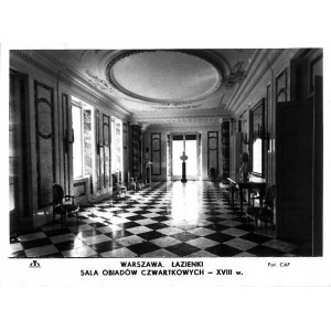 Warszawa. Łazienki Sala Obiadów Czwartkowych