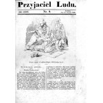 Ukraina. Teofil Mielcarzewicz: Słobodyszcze, litografia 1840 powstanie Chmielnickiego