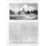 Ukraina. Tetyjów. Feliks Brzozowski: Kościół parafialny w Tetyjowie, druk 1884