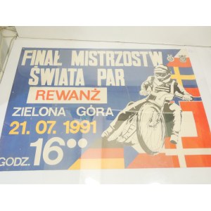 Finał Mistrzostw Świata Par Zielona Góra 1991 Falubaz żużel