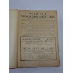 Nowiny Społeczno-Lekarskie 1930 ROCZNIK IV