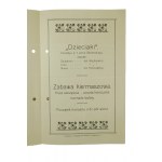 Zestaw 3 ulotek informujących o koncertach polskich artystów w 1909, 1912 i 1913 roku