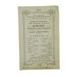 Zestaw 3 ulotek informujących o koncertach polskich artystów w 1909, 1912 i 1913 roku
