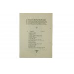 Program i oryginalny bilet z koncertu skrzypaczki Annie Luxenburg, 11. II. 1913r.