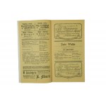 Program Warszawskich teatrów rządowych, grudzień 1913 - styczeń 1914 [Teatr Wielki, Teatr Nowości, Teatr Rozmaitości, Teatr w Ogrodzie Saskim]