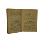 X. Adamski Waleryan - set of 3 booklets on peace games: 1) Mill, Halma,Wilczek, 2) Stick, Fortress, Fox, 3) General instructions on peace games, Poznań 1918.