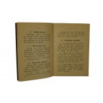 X. Adamski Waleryan - set of 3 booklets on peace games: 1) Mill, Halma,Wilczek, 2) Stick, Fortress, Fox, 3) General instructions on peace games, Poznań 1918.