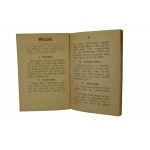 X. Adamski Waleryan - set of 3 booklets on peace games: 1) Mill, Halma,Wilczek, 2) Stick, Fortress, Fox, 3) General instructions on peace games, Poznań 1918.