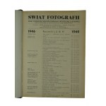 Świat Fotografii (The World of Photography) yearbooks I,II, III, IV [1946-1949], articles compiled by prominent Polish photographers, including: Bulhak Jan, Cyprian Tadeusz, Dederko Marian, Hartwig Edward, Ulatowski Kazimierz