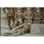 Tablo / duża fotografia plutonu łączności 1 Batalionu Strzelców z Chojnic 1.XI.1931r.