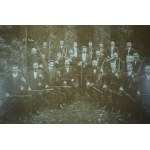 Orkiestra przy Warszawskim Towarzystwie Muzycznym w Pałacu Szustera w środku MIECZYSŁAW KARŁOWICZ [1876-1909] wybitny polski kompozytor i dyrygent [przed 1909r.]
