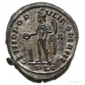 follis 301-303, Lugdunum (Lyon); Aw: Popiersie cesarza ...