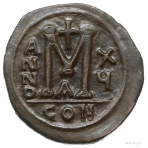 follis = 40 nummi, 15 rok panowania (541/542), Konstant...