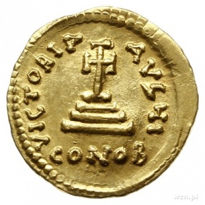 solidus 616-625, Konstantynopol; Aw: Popiersia obu cesa...