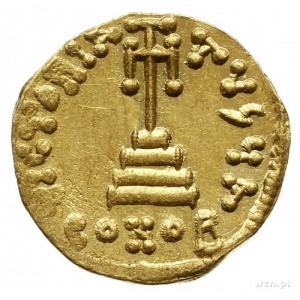 solidus, 654-659, Konstantynopol; Aw: Popiersia Konstan...